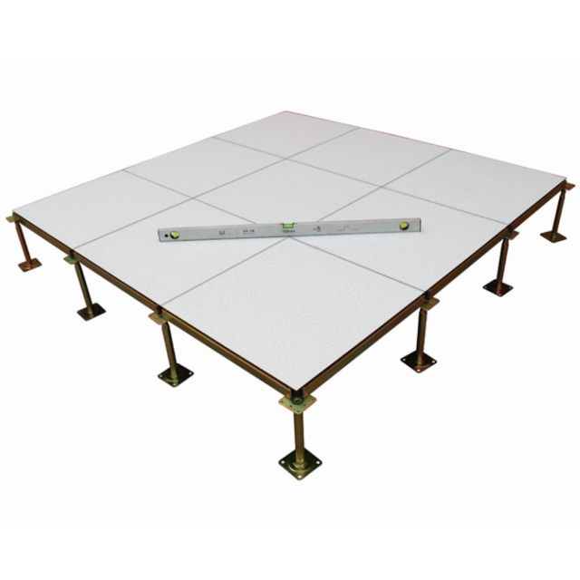Conducteur en acier conducteur plancher avec finition en PVC