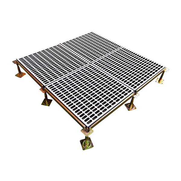 Plancher en acier à flux d'air